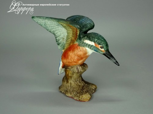 Купить фарфоровую статуэтку Royal Worcester Зимородок